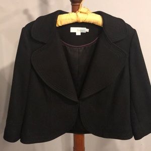 Boden black cropped blazer